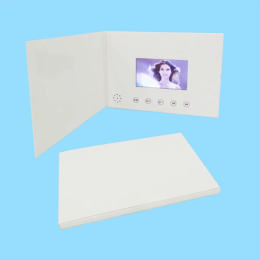 

4.3inch New Video Brochure Cards for Presentations Digital Advertising Player 4.3 inch Screen Video Greeting