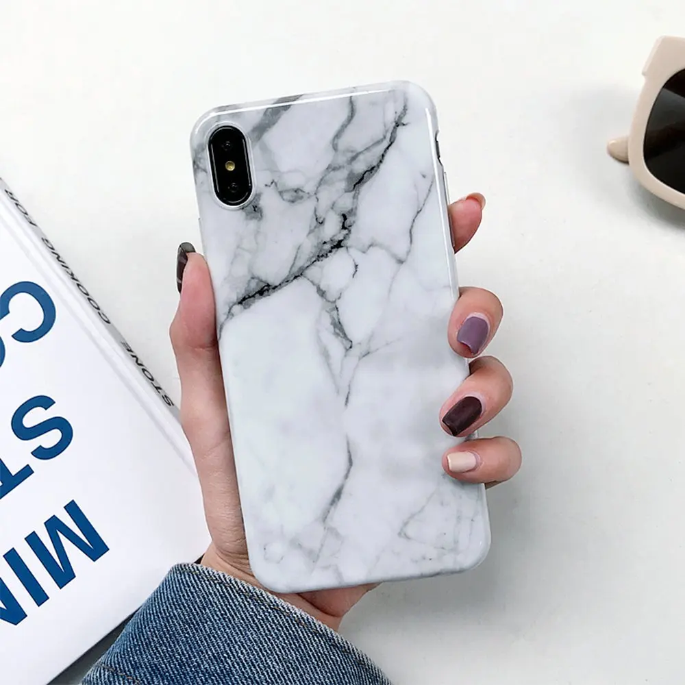 Huawei P20 Lite мраморный чехол для Coque huawei P20 Lite чехол Мягкая задняя крышка из ТПУ для huawei P20 Pro P20 чехол для телефона - Цвет: 1