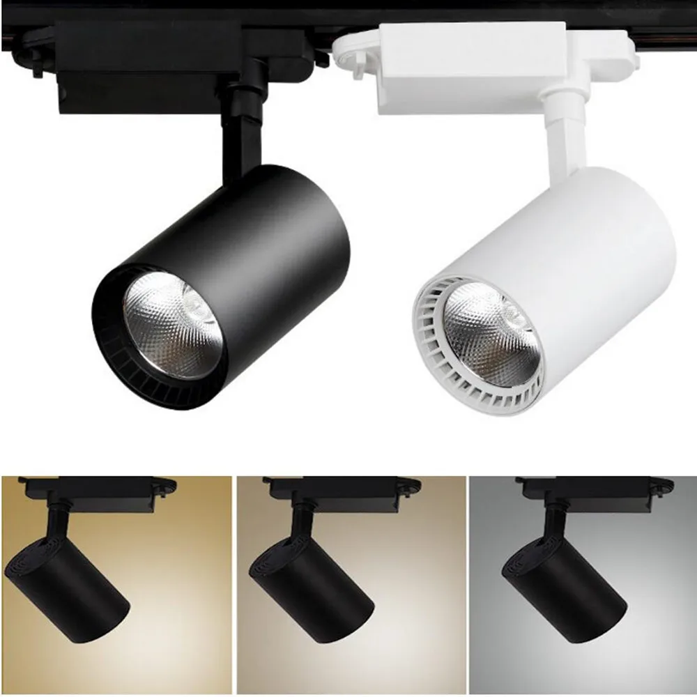 1 قطع 12 واط 20 واط 30 واط COB LED ضوء المسار led السكك الحديدية مصباح المصابيح الأضواء iluminacao الإضاءة لمتجر متجر بقعة الإضاءة 1 قطع 12 واط 20 واط 30 واط COB LED ضوء المسار led السكك الحديدية مصباح المصابيح الأضواء iluminacao الإضاءة لمتجر متجر بقعة الإضاءة