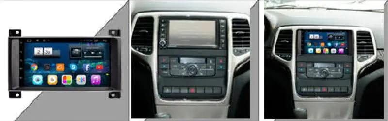 Sale Liislee Car Android Media Navigation For Jeep Grand cherokee 2008~2014 Radio Stereo Audio Video Wifi BT Multimedia No DVD Player 1