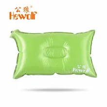 Hewolf наружная кемпинговая Автоматическая надувная подушка для путешествий надувная подушка для палатки кемпинга газовая маленькая портативная легкая переносная подушка