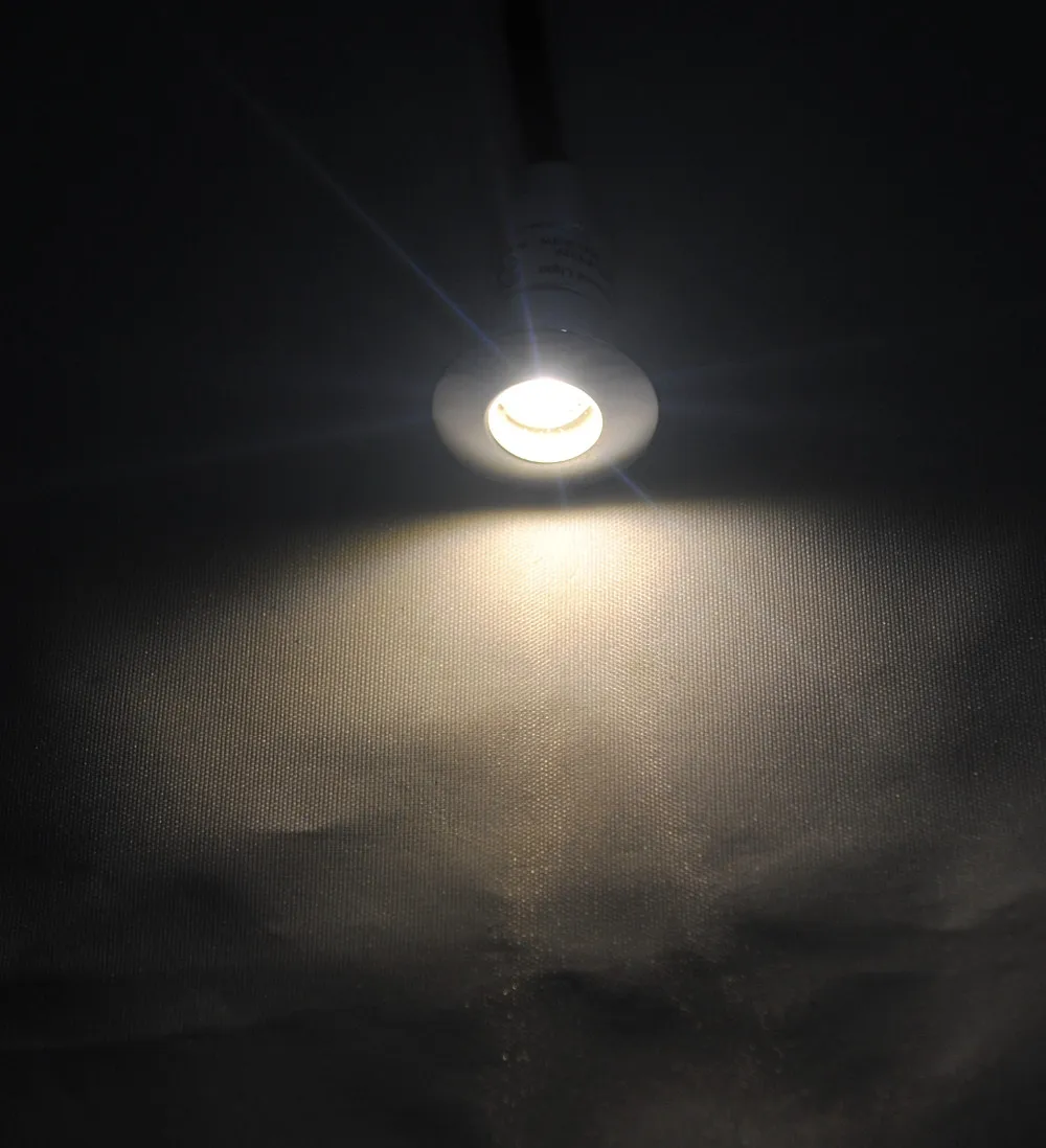 Caminho do Jardim do Pátio ao ar Melhor Preço 24mm 0.8 w Marca Levou Luz Livre Decoração Convés Cozinha Plinto Ip67 Led 10 Pcs 10 High Quality Luzes e Iluminação