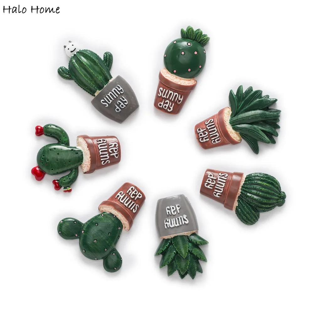 

1 Piece Simulation Cactus Miniature Plant Resin Flatback Scrapbooking Embellishment Cabochon DIY Decoration 27-61mm