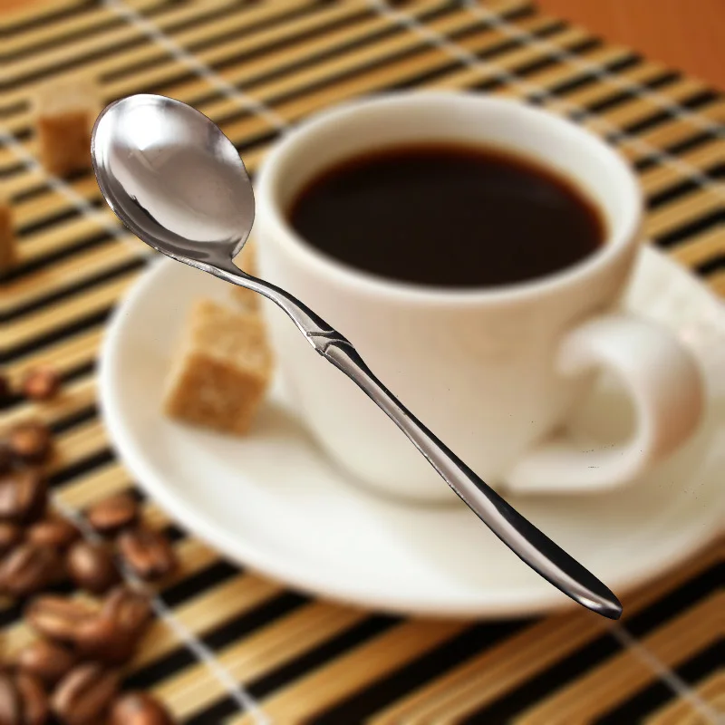 13CM Coffee Spoon 1PC Stainless Steel Tea Spoon Tableware Small Coffee