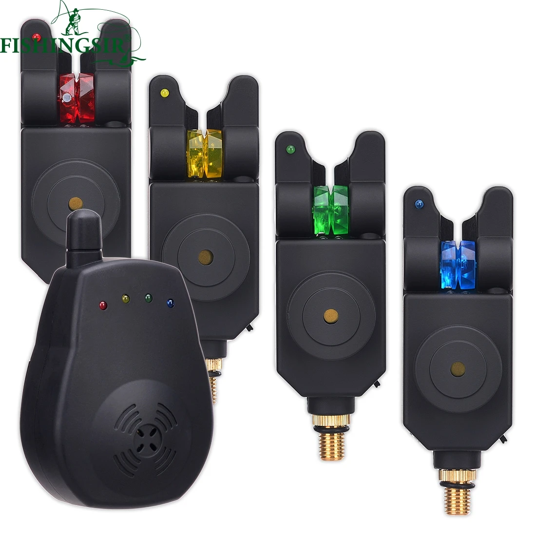 

Fishing Pole Bite Indicator Alarm Set Winter Sea Fishing Accessories Motion Sensor with Indicator