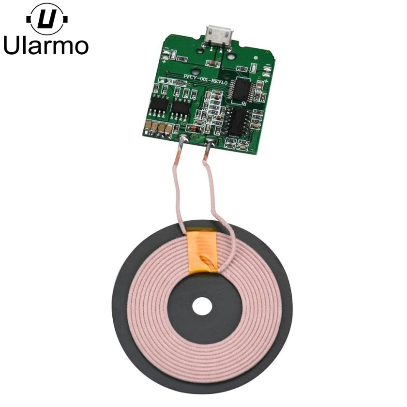 Ularmo Qi Wireless Charger PCBA Circuit Board Coil +Charging Receiver ...