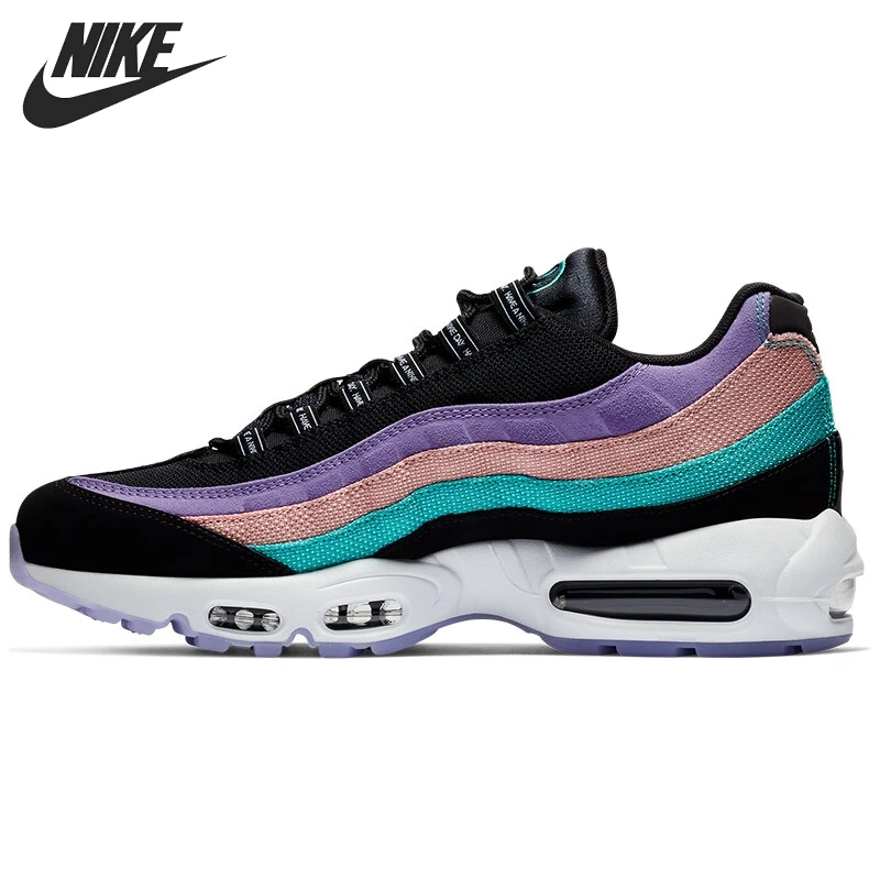 Оригинальный Новое поступление NIKE AIR MAX 95 ND мужские кроссовки для бега|Беговая