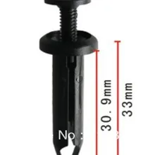 Помещается в 6,8 мм отверстие нейлон авто push-type футляр для ретейнера для chrys 6503163 и чехол для Ford N805026