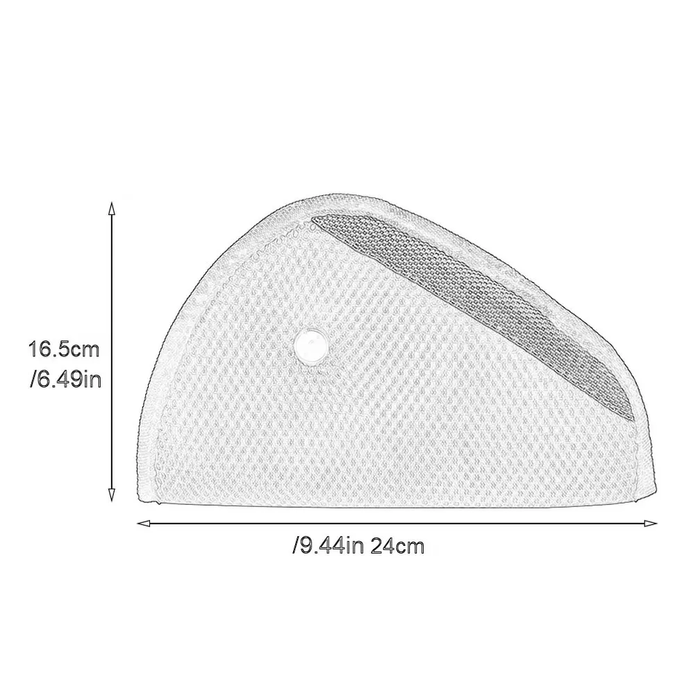 Автомобильный защитный чехол для детского автомобильного ремня безопасности, держатель для детского регулятора, сетчатый треугольник, защитный фиксатор для ремня, защита для бритья