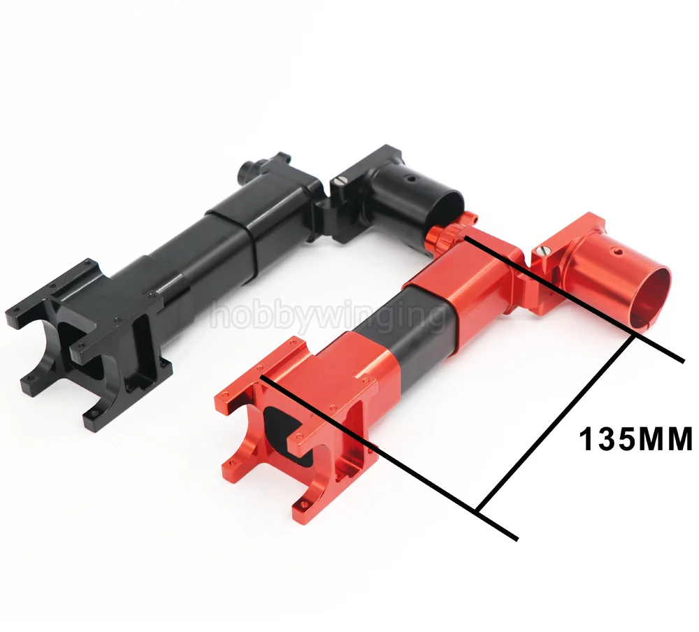 Черный/красный сельскохозяйственный Дрон горизонтальный складной Соединитель с ЧПУ комплект алюминиевой части складывающийся боковины для 30 мм диаметр рукоятки