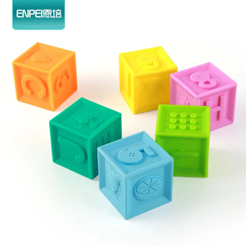 2psc красочные cube раннего образования Логические игрушки развития многоцелевой