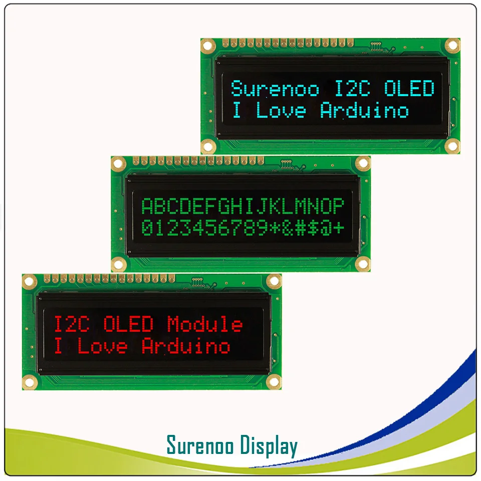 Реальный oled-дисплей, IIC/igc/TWI 1602 162 16*2 серийный персонаж ЖК-модуль дисплей экран LCM