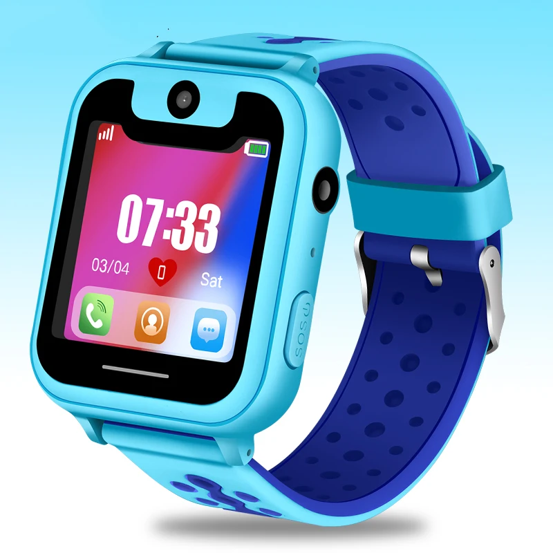 

New Fashion Children's Smart Watch LPS Mobile Phone Positioning 1.54 " Color Screen SOS Emergency Mobile Phone Reminder for Kids