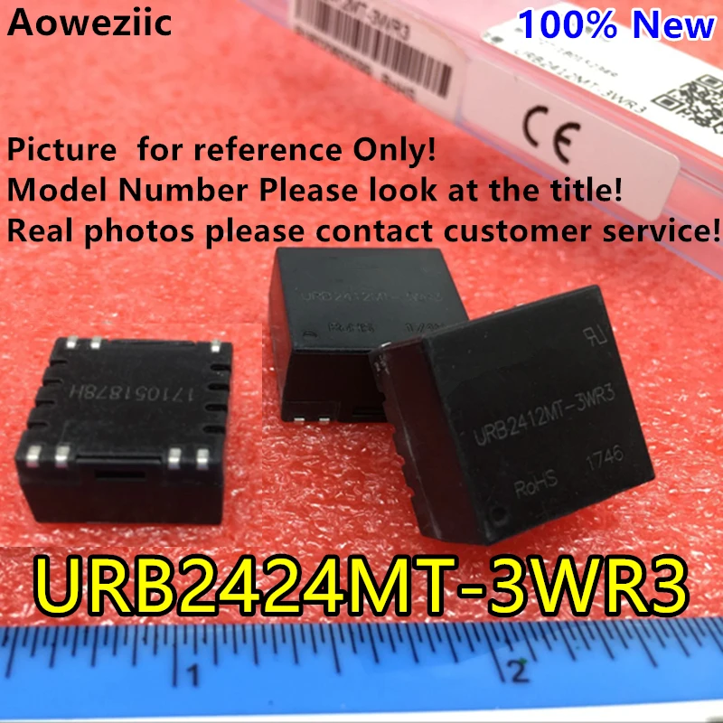 Aoweziic 2 шт./лот URB2424MT 3WR3 новинка оригинальный SMD вход: 9 36 в выход: 24 В 0.125A 3W 1 5 кв