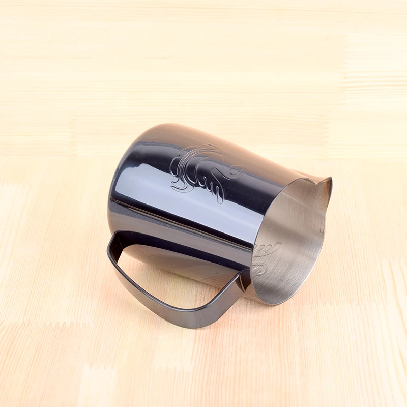  Fantastic Kitchen Stainless Steel Milk frothing jug Espresso Coffee Pitcher Barista Craft Coffee La - 33035718344