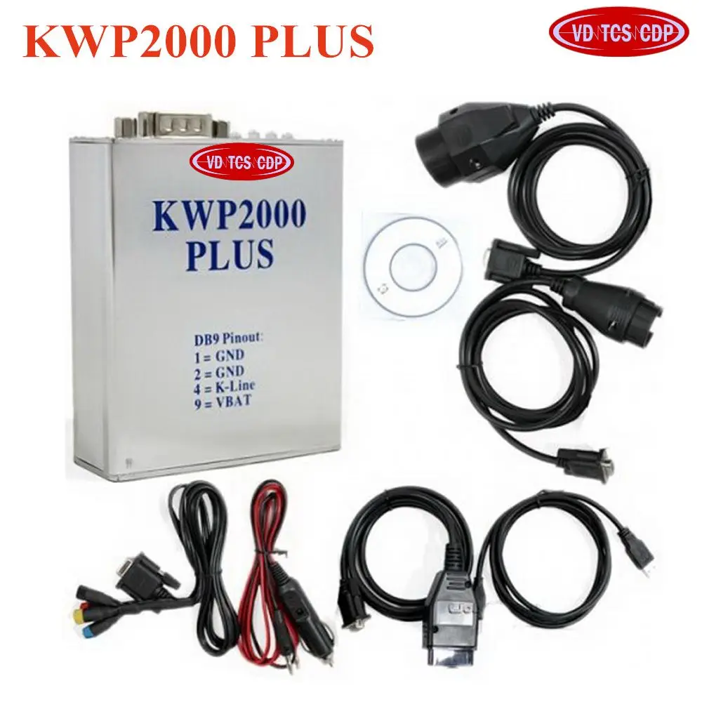 Новые Бесплатная доставка KWP2000 плюс ЭКЮ переназначить Flasher KWP 2000 БД OBD2 Чип Tunning ECU