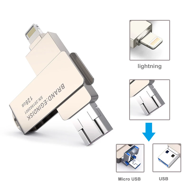 Новинка Otg USB флеш-накопитель для iPhone/Android телефон ручка-накопитель для iPhone 6 6P 6S 7 7P 7S 8 8P X XS XR Pendrive iOS 8,0 выше