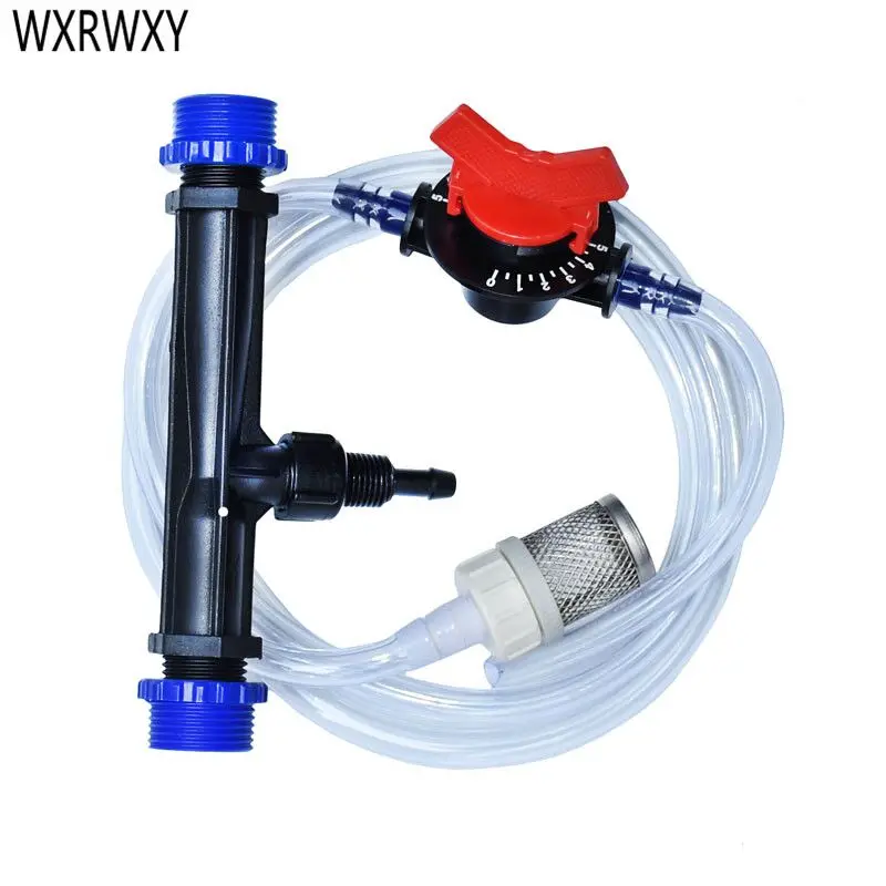 Venturi fertilizer injector 3/4 1/2 Automatic fertilizer injector Irrigation Venturi fertilization system 1set 