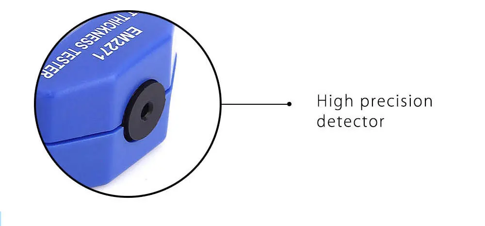 Толщина тестер Датчик Цифровой Толщина автомобиля Краски метр Краски Толщина метр