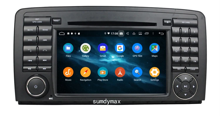 Clearance Octa Core 2 din Android 9.0 Car DVD player GPS Stereo Radio for Mercedes Benz R Class W251 R280 R300 R320 R350 with wifi 6