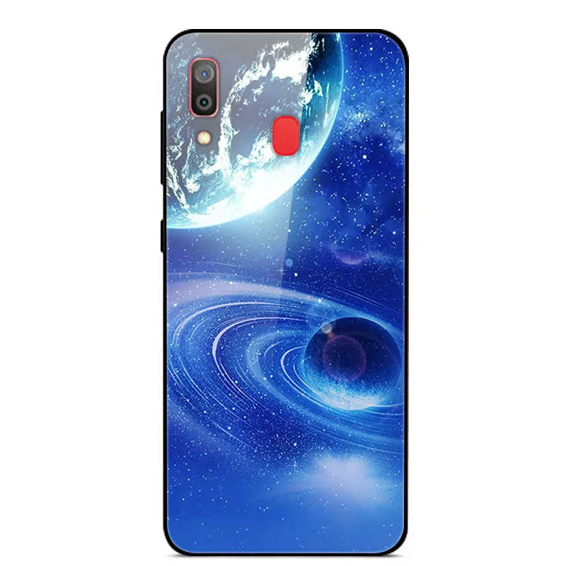 Чехол из закаленного стекла для samsung A30, чехол для samsung Galaxy A30 A 30 A305F, чехол Fundas Coque