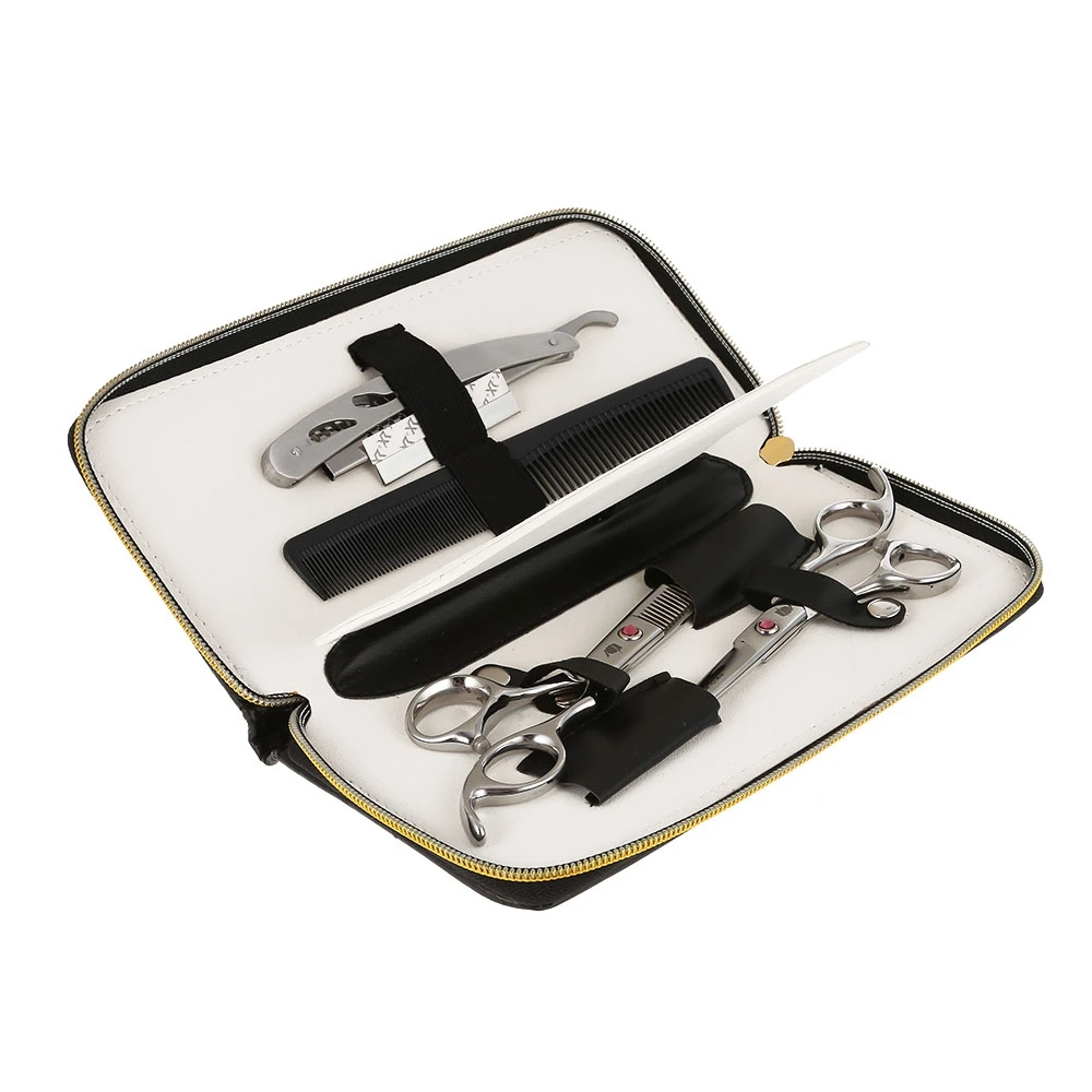 1 set Salon Professional Barber Hair Cutting Thinning Scissors Shears Hairdressing Set Styling Tool | Красота и здоровье