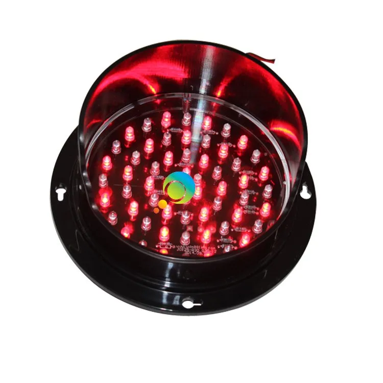 DC12V или DC24V 125 мм эксклюзивный плесень красный светодиодный световой сигнал мини светофора для продажи