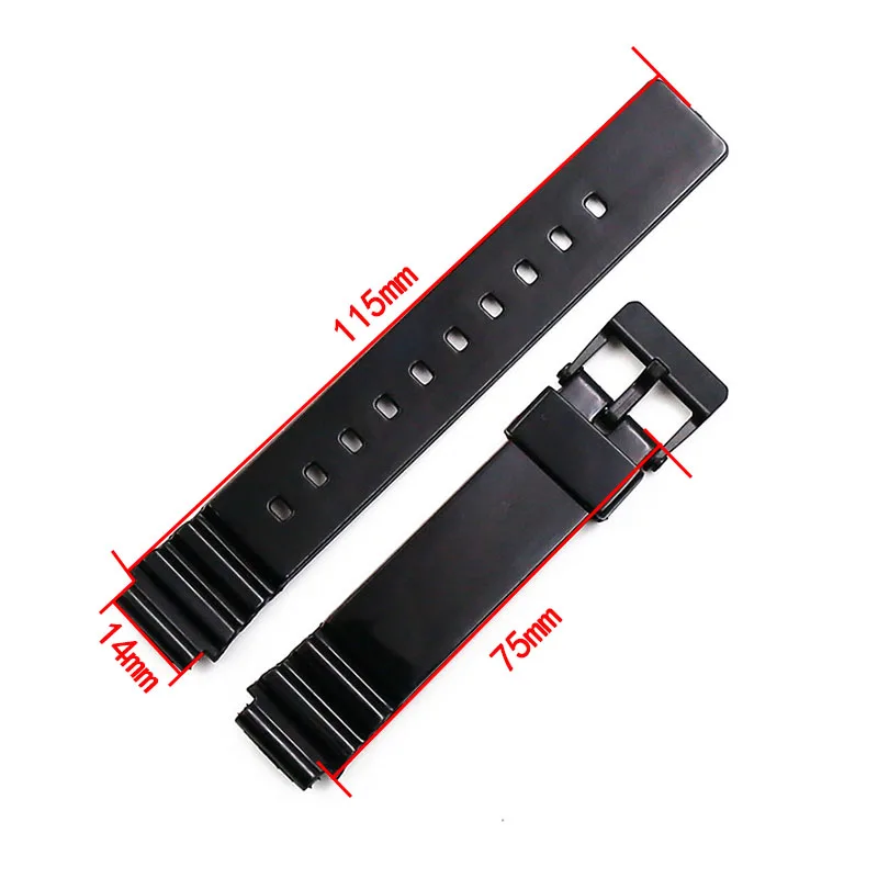 Reloj-resina-accesorios-Correa-hebilla-para-Casio-LRW-200H-caucho-correa-de-los-hombres-y-de