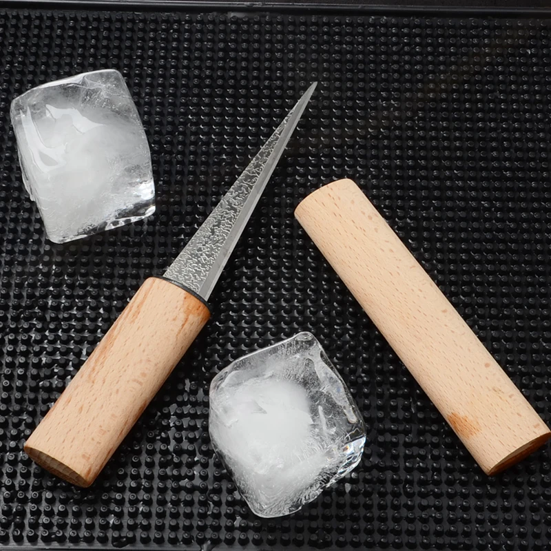 Японские деревянные ручки небольшой резки коньки инструмент товары для бара бармена замороженный лед ножи для нарезки