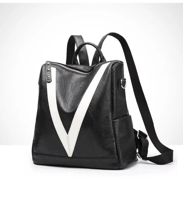 Модный дизайн, женский рюкзак, высокое качество, Молодежные кожаные рюкзаки для девочек-подростков, женская школьная сумка через плечо, рюкзак E79