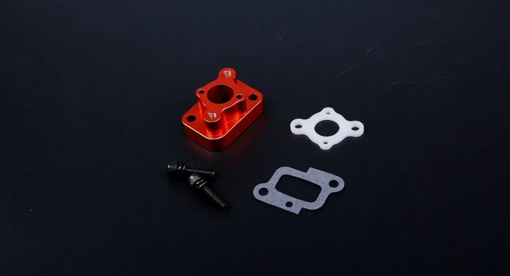 

Rovan parts 1/5 gas rc baja parts NEW PRODUCT CNC alloy intake-tube set for 32cc motor 95256