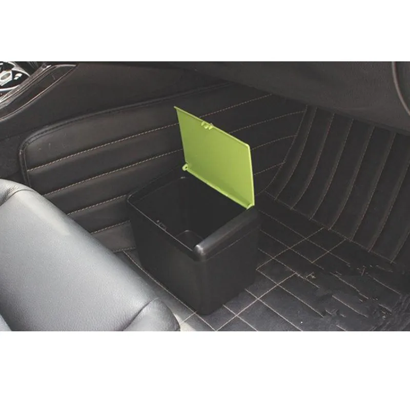 Caixa de Armazenamento de Carro Balde de Lixo Caixa de Lixo Alta Capacidade Preto Verde Drink Bottle Titular Caixa Recipiente Auto Car Estiva Tidying Bin 3 Lixo de carro