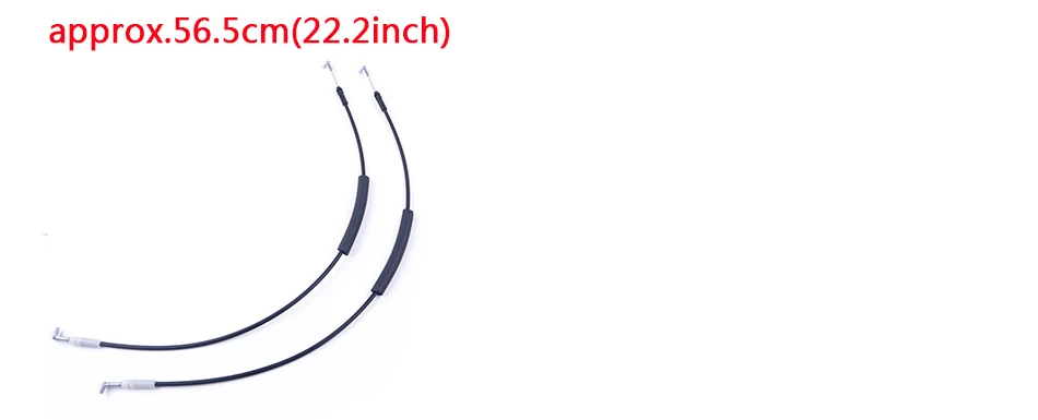 DWCX 2 шт передняя дверь внутренняя Ручка Дверной замок провода релиз кабеля автозапчасти подходят для Great Wall X240 2012
