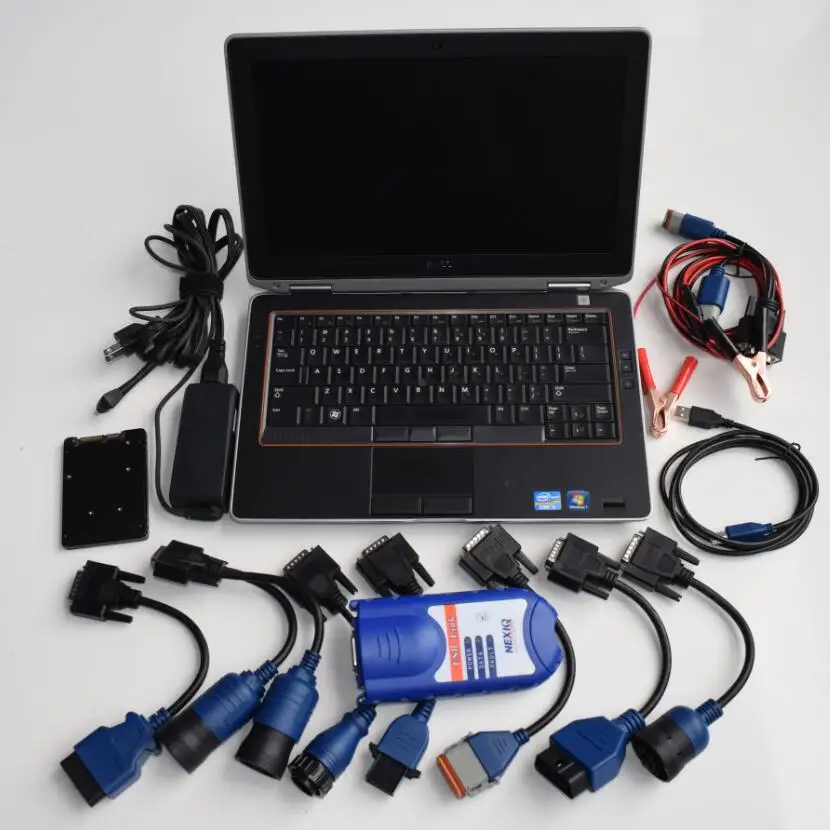 Truck diagnose Quality NEXIQ 125032 USB Link Truck Diagnose NEXIQ USB Link with Installers software with i5 laptop e6420 Truck diagnose Quality NEXIQ 125032 USB Link Truck Diagnose NEXIQ USB Link with Installers software with i5 laptop e6420