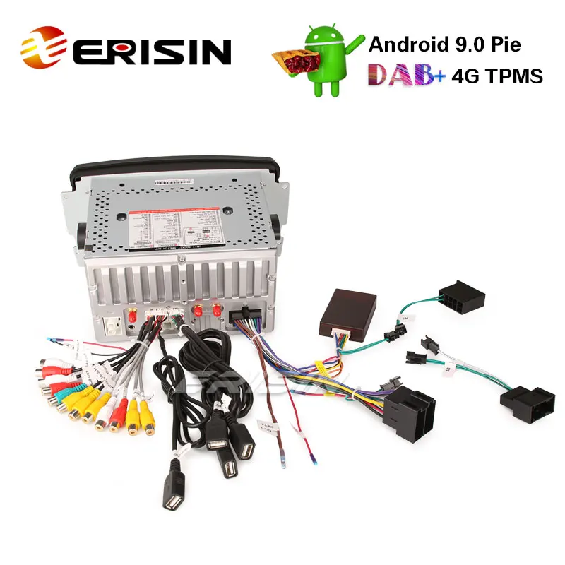 Erisin ES4963C 7 "DAB + Android 9 0 Авторадио GPS для Mercedes C/CLK/G Class W203 Viano Vito Navi