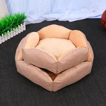 Высокое качество белья ПЭТ колодки съемный моющийся дома зоотоваров Теплый собаки питомника оптом XY01