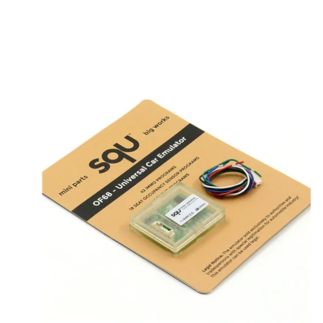 

Car Emulator SQU OF68 Universal SQU OF68 Car Emulator Signal Reset Immo Programs Place ESL Diagnostic Seat Occupancy Sensor Tool