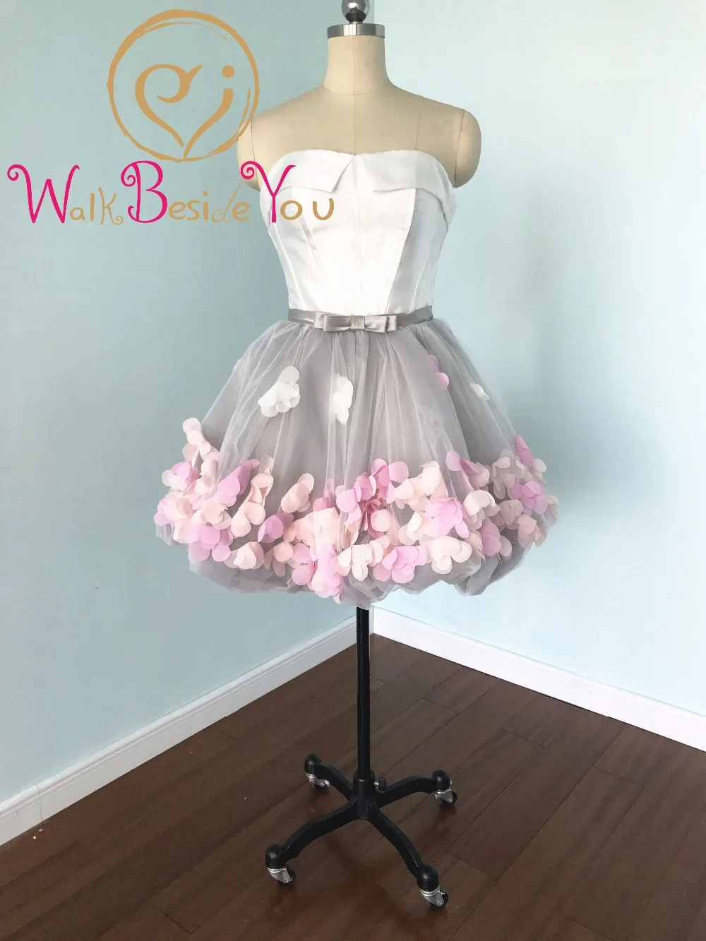 2020 vestidos de formatura curto graduação strapless