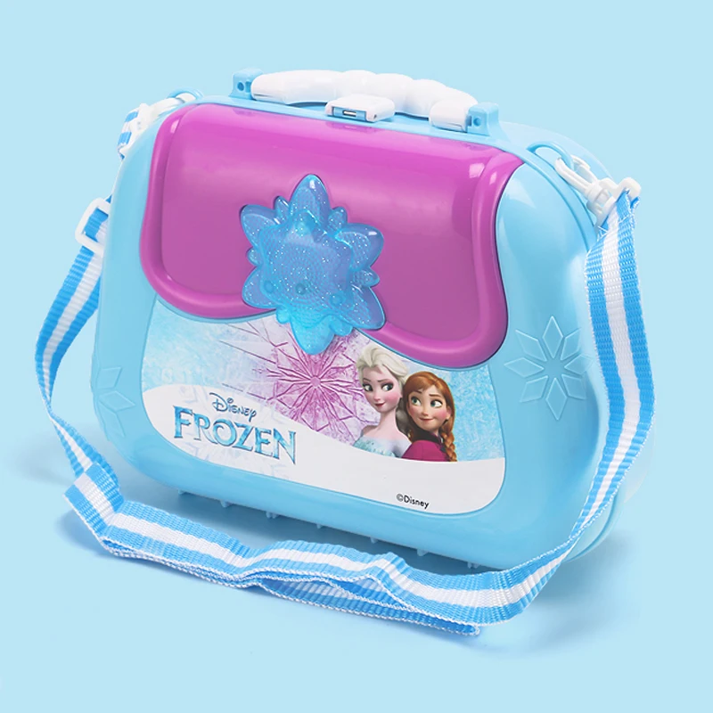 Disney Backpack Toy Genuine Minnie Mickey Frozen Sophia Kitchenware Tools Medical Tools Girl House Makeup Toys