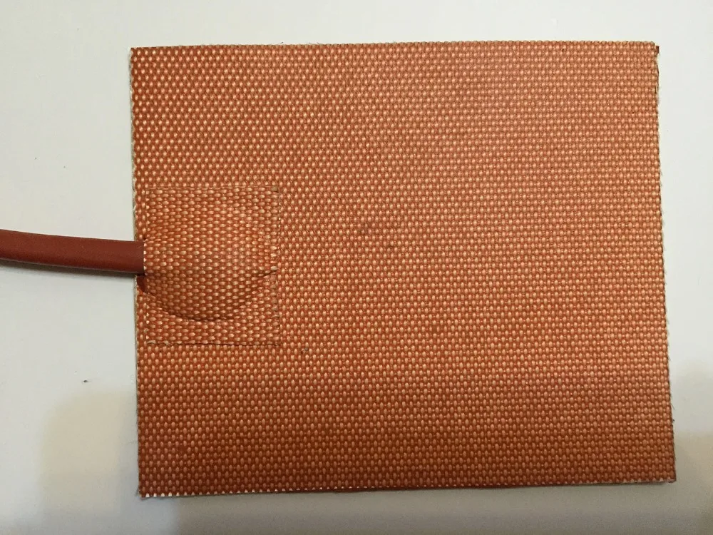 

220 v 500w gomma di silicone riscaldatore bed 400mm x 400mm (15.8 " x15.8") silicone heaterd bed 3d silicone printer