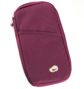 

by dhl or ems 100pcs Passport Holder pen Ticket Wallet Handbag ID Credit Card Storage Bag