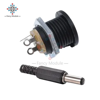 

10 Pair 12 V 3 A Power Plug Male Jack Connector & Female Socket Panel DC Power Connector Power Supply Jack Socket