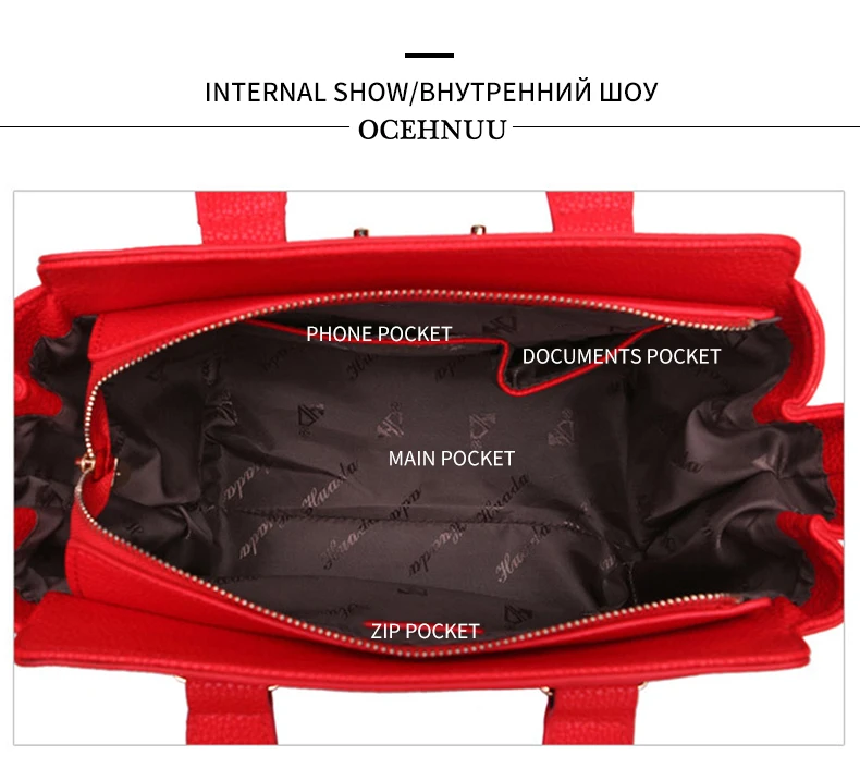 Оцехнуу Твердые роскошные сумки женские сумки дизайнерские женские сумки через плечо высокое качество сумки-мессенджеры женские черные