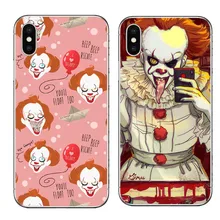 Pennywise клоун ужас Жесткий PC чехол для телефона Coque Funda для iPhone 7 7Plus 6 6S Plus 8 8 Plus 5 5S SE X 10