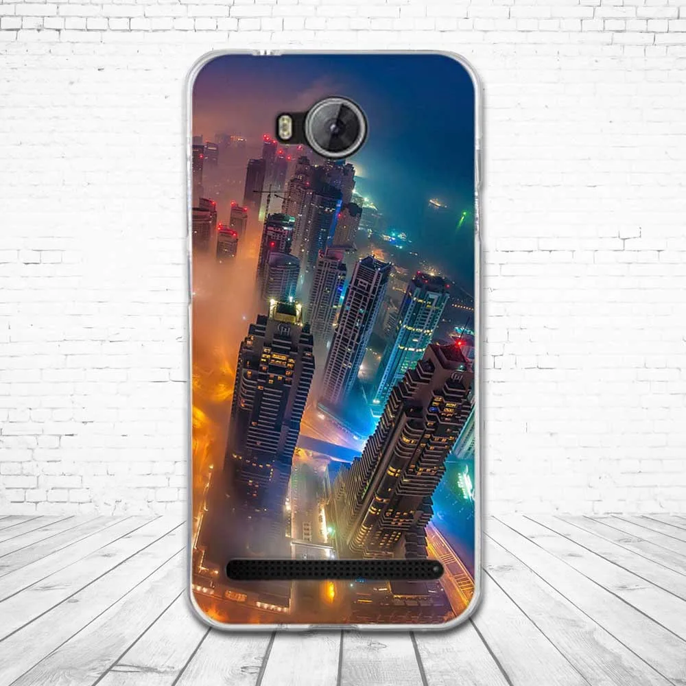 Чехол для Huawei Y3 II 2 y3II мягкий силиконовый чехол из ТПУ Роскошный милый 3D Honor Bee