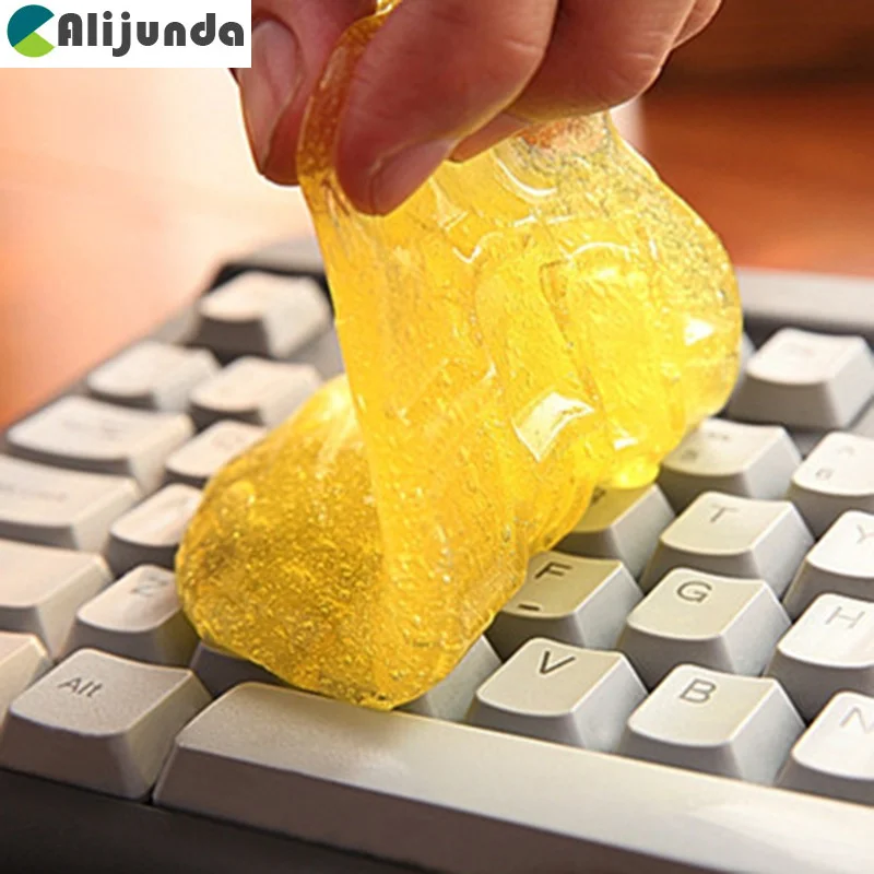 

Magic universal clean plastic keyboard clean mud auto universal cyber super clean glue microfiber dust mud jelly