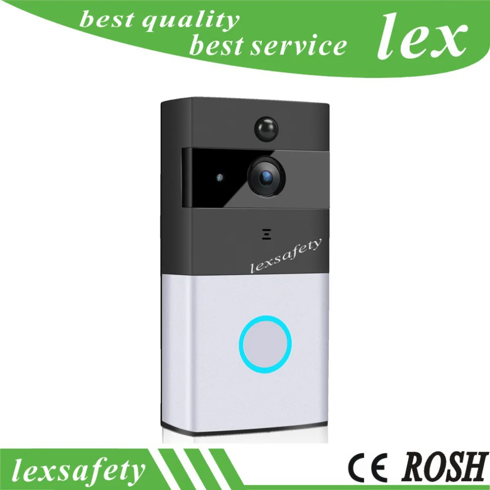 

720P Video Door Phone WiFi Visual Intercom Chime PIR IR Camera Night Vision Doorbell For Access Control,WI-FI Video Door Phone
