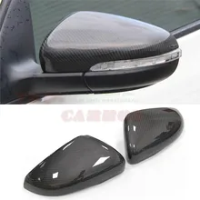 for Volkswagen VW Golf 6 GTI R20 MK6 Carbon Fiber Mirror Cover Rear View 2008 2009 2010 2011 2012 Replacement & Add on Style