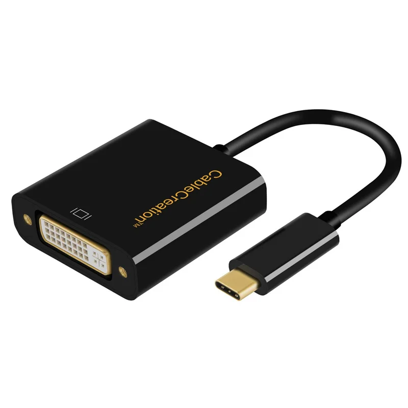USB-C к DVI Type C (совместим с Thunderbolt 3) адаптеру совместим MacBook 12 дюймов Chromebook Pixel Dell XPS 13/15