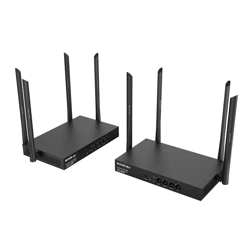 Tenda W18E V1.0 AC1200M Беспроводной Wi-Fi роутер с 2,4G/5,0G vpn-роутер Поддержка L2TP двухдиапазонный Wi-Fi ретранслятор, управление приложением